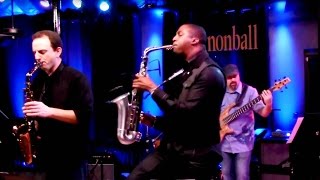 \"Uptown Funk\" Mark Ronson ft. Bruno Mars: The Cannonball Band saxophone cover ft Eric Darius