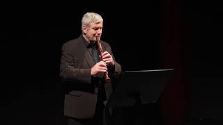 Michael Schneider - J.S. Bach \"Fantasie\" für Blockflöte solo